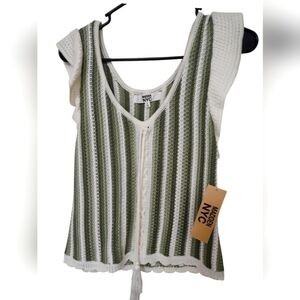 NWT Steve Madden Cap Sleeve Sweater